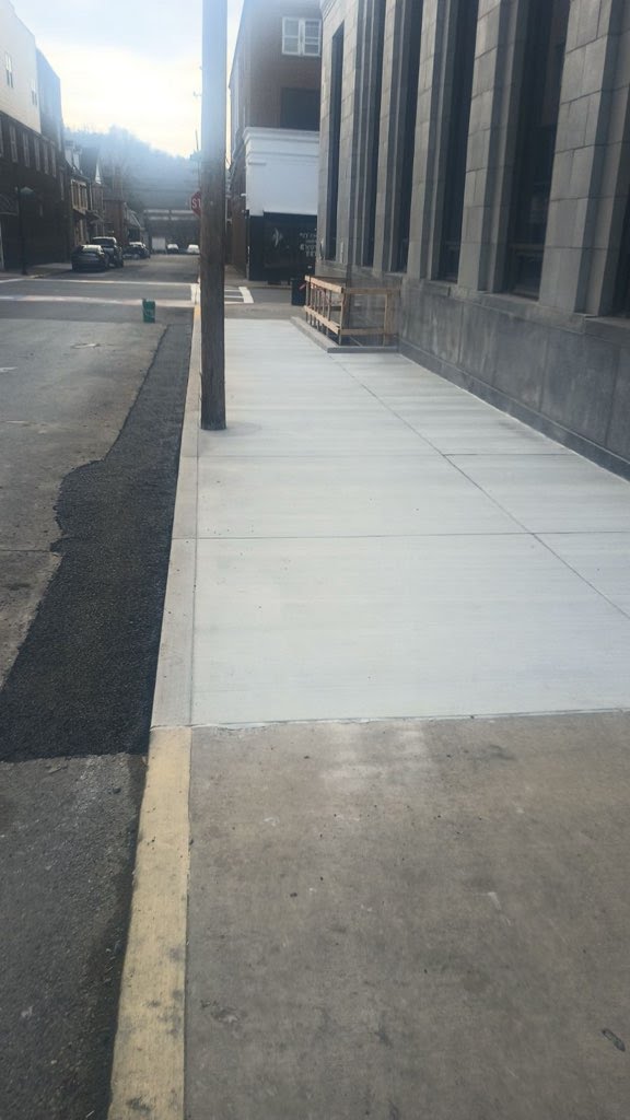 Commercial Building Concrete Sidewalk Repair